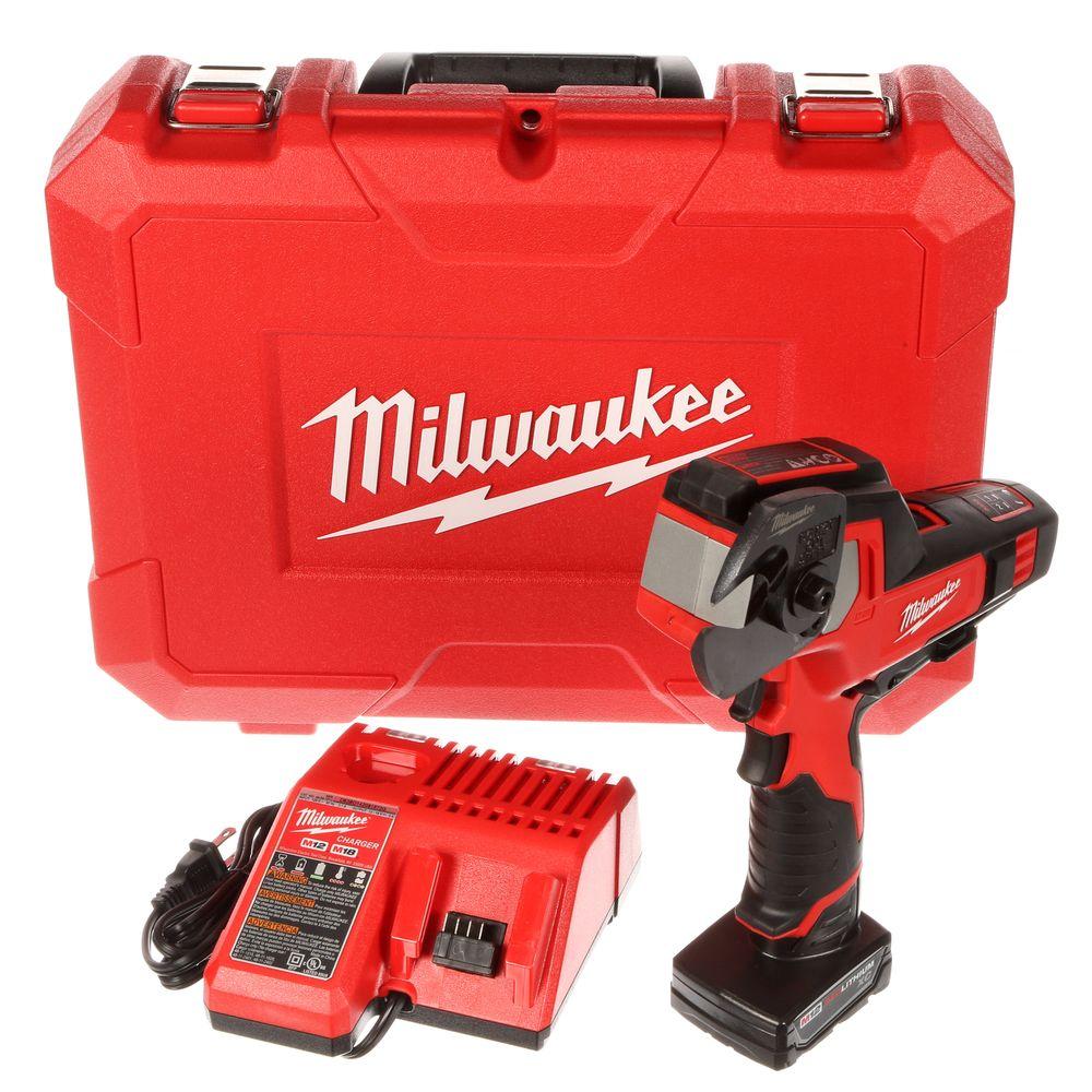 Milwaukee M12 12Volt LithiumIon Cordless Palm Nailer (ToolOnly)2458