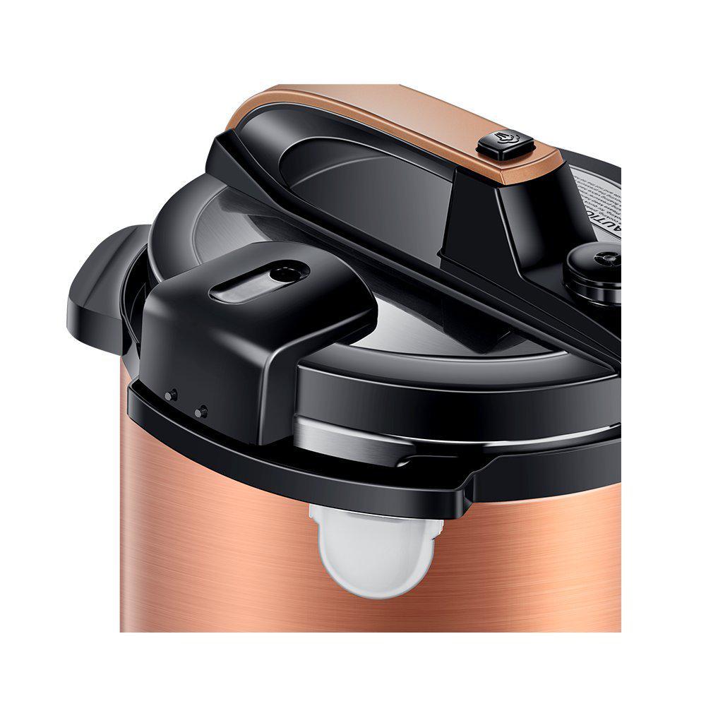 GoWISE USA 12.5 Qt. Copper Electric Pressure Cooker with Ceramic Pot