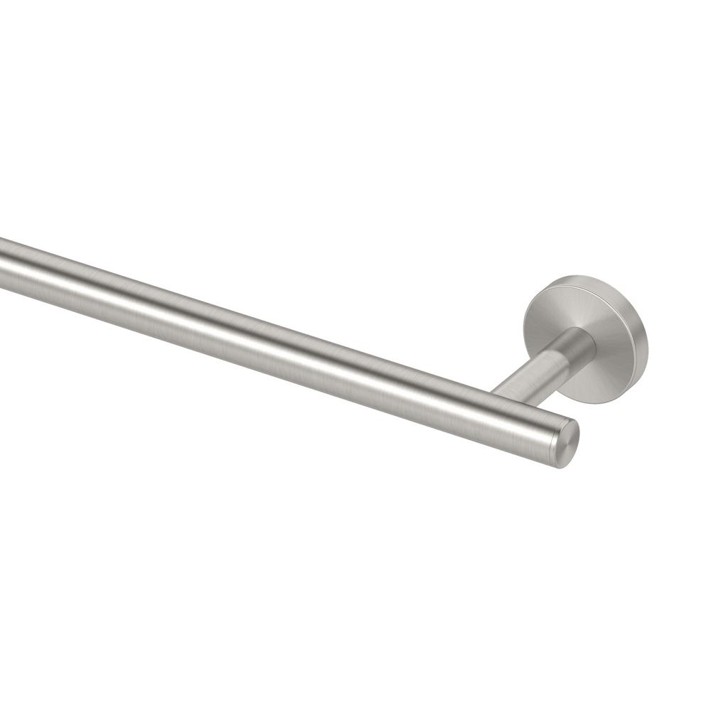 Gatco Level 18 In Towel Bar In Brushed Nickel 5341 The Home Depot