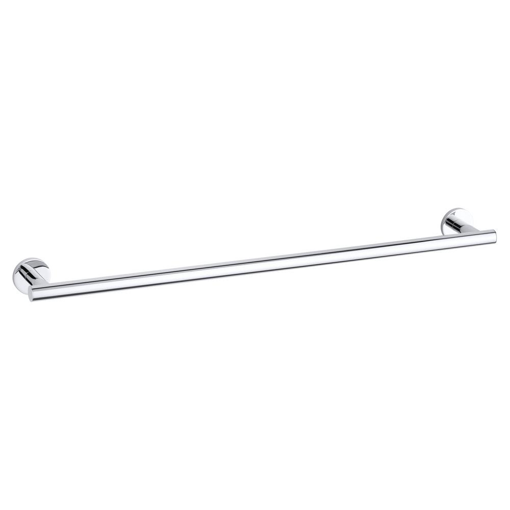 Kohler Stillness 24 In Towel Bar In Polished Chrome K 14451 Cp The Home Depot
