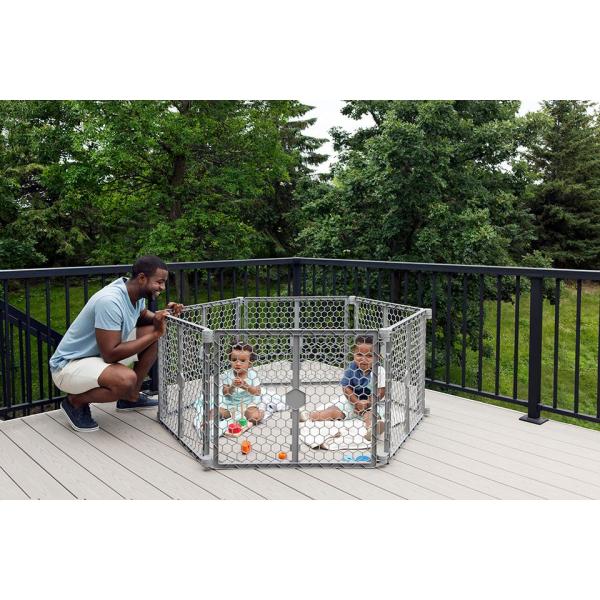 regalo 6 panel play yard