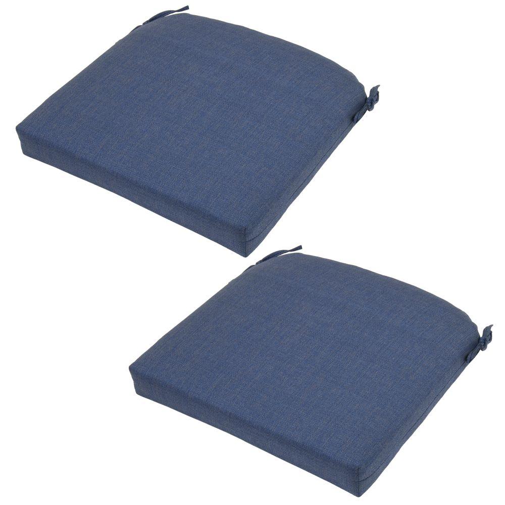 Sky Blue Deluxe Outdoor Seat Cushion (2Pack)739902407400 The Home