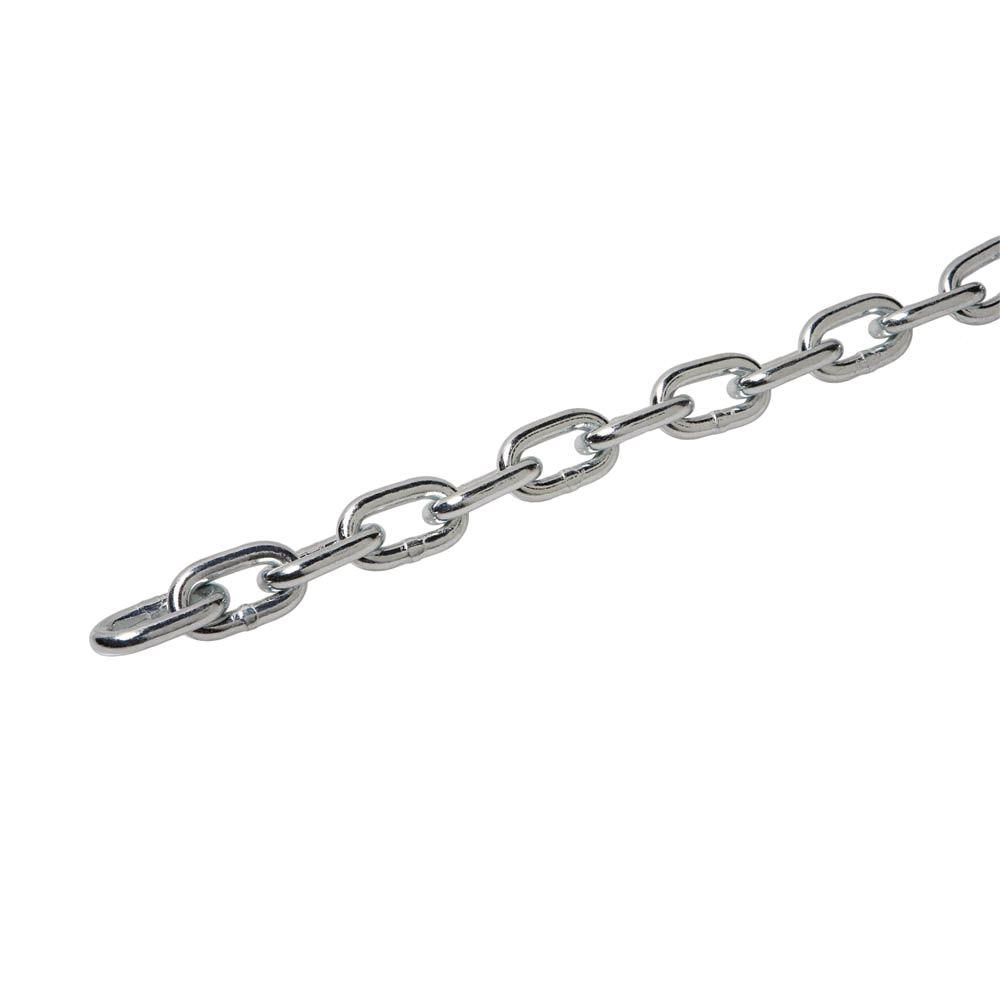 Everbilt 1/4 in. x 70 ft. Grade 30 Zinc-Plated Proof Coil Chain ...