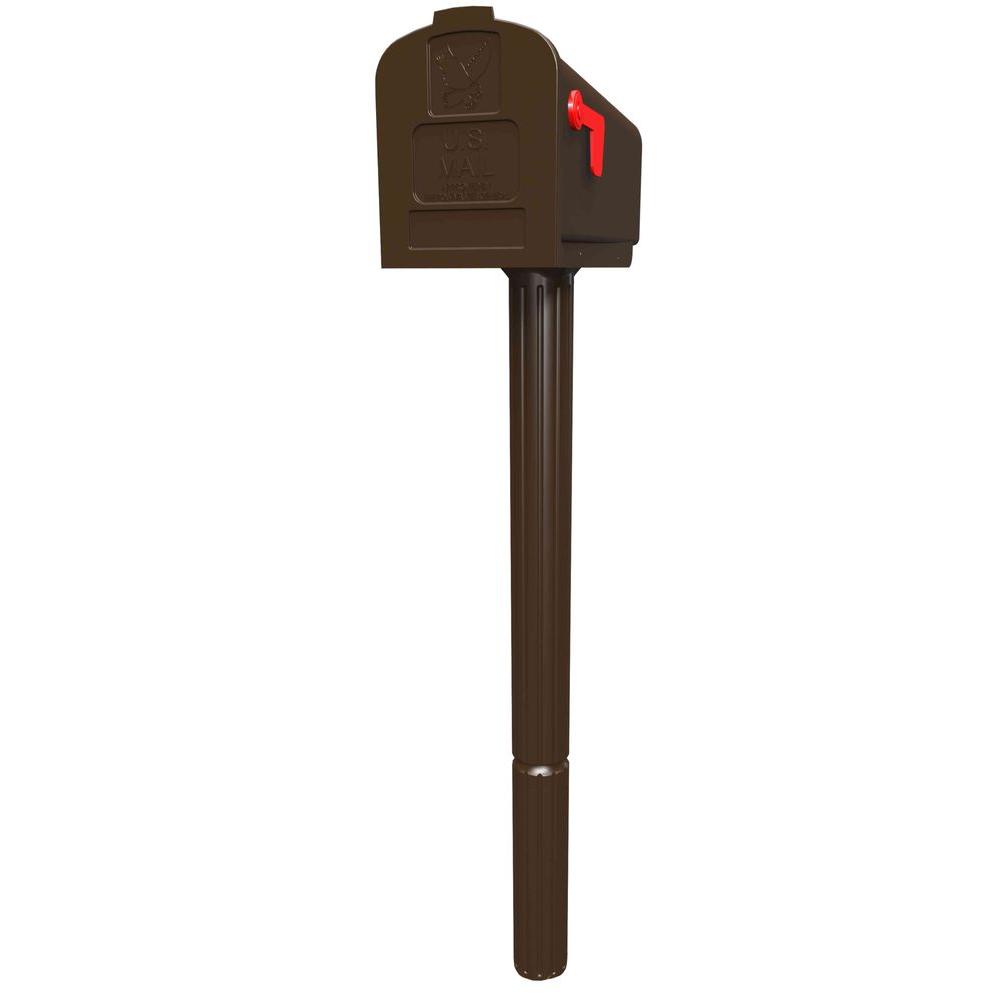 Gibraltar Mailboxes Harrison AllinOne Bronze Mailbox and