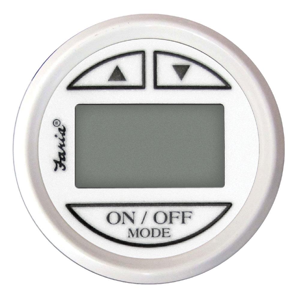 Faria Depth Sounder with Transom Mounted Transducer in Dress White13150 The Home Depot