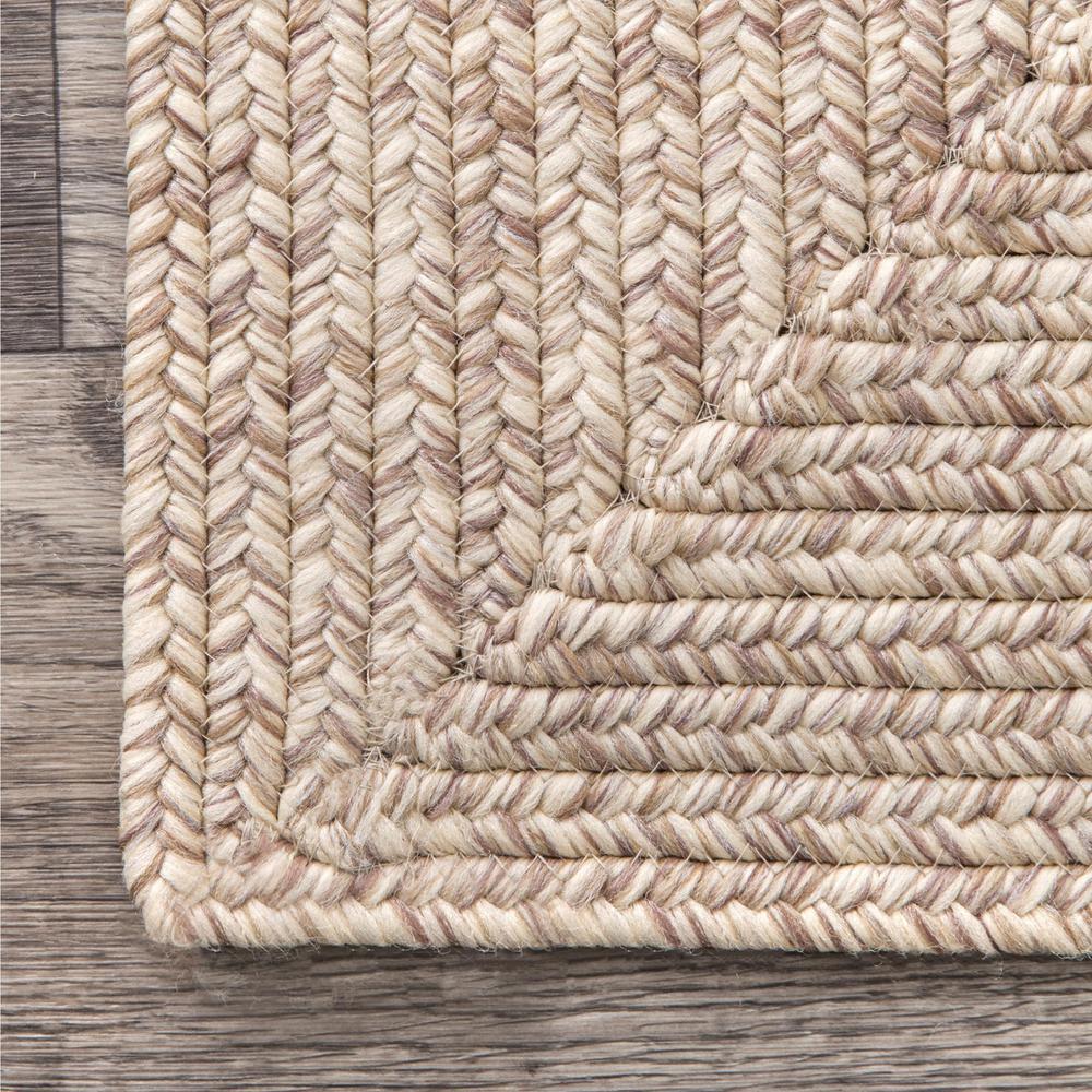 Nuloom Lefebvre Casual Braided Tan 4 Ft, Outdoor Braided Rugs