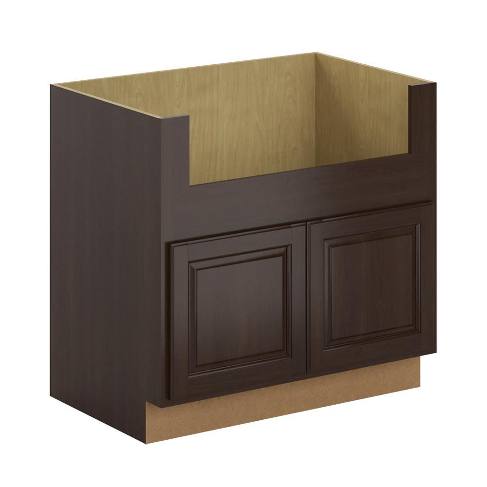 Hampton Bay Stratford Assembled 60x34 5x24 In Sink Base Cabinet