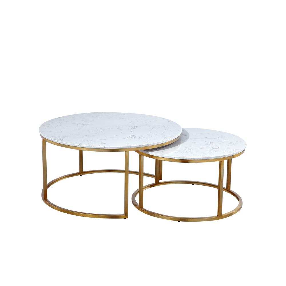 Marble Coffee Tables Accent Tables The Home Depot