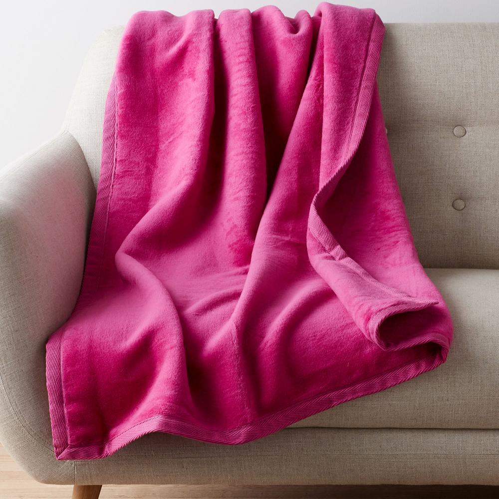 Indian South Asian Afghans Throw Blankets Fuchsia Pink Weave Throw Blanket Sofa Bedroom Decor Home Garden Juarainsanmandiri Or Id