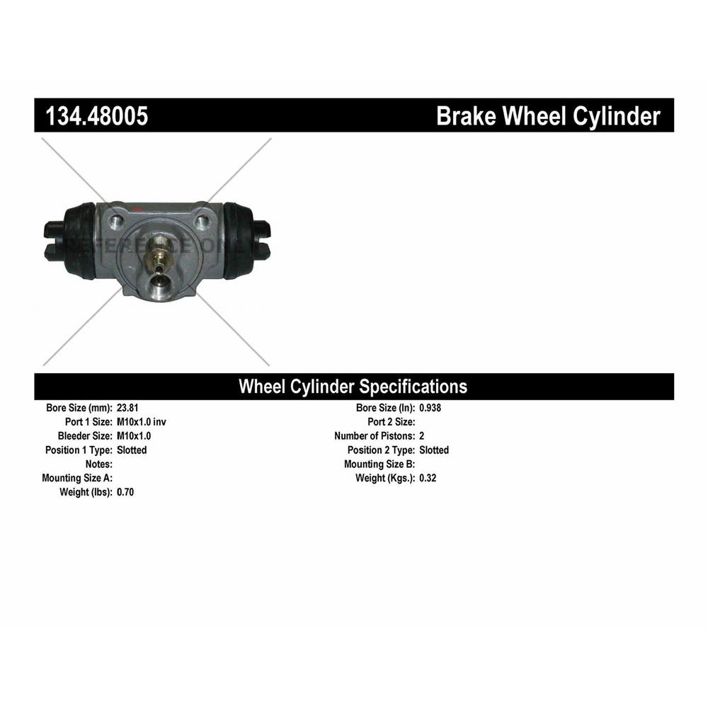 Drum Brake Wheel Cylinder-Premium Wheel Cylinder-Preferred Front Centric