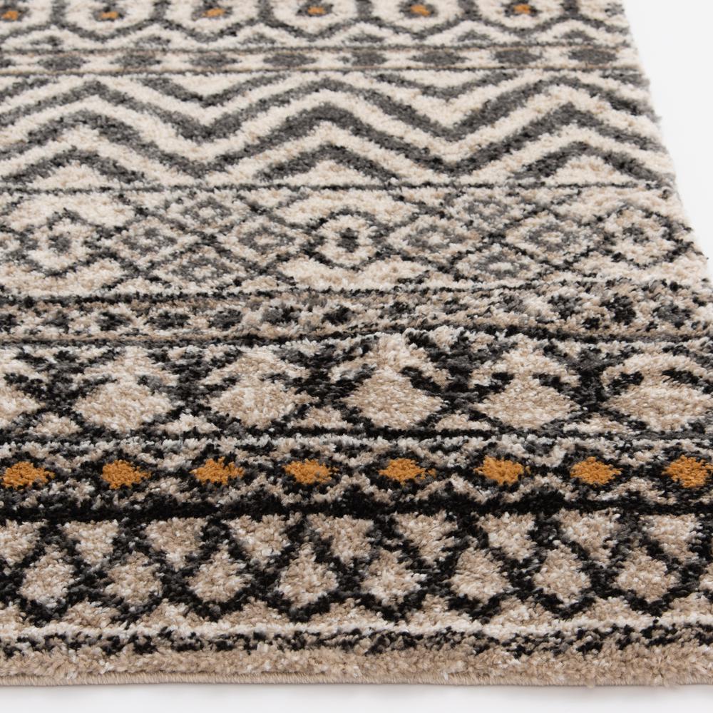 Bazaar Anissa Cream Slate 5 Ft X 7 Global Polypropylene Area Bazaar Anissa Cream Slate 5 Ft X 7