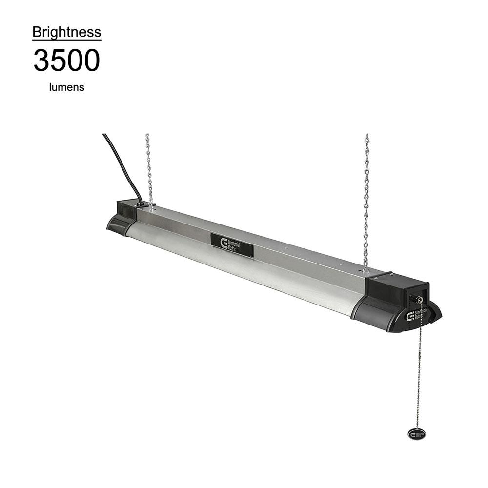 Commercial Electric 50 Watt 3500 Lumens 4000k Bright White 40 In Commercial Electric 50 Watt 3500 Lumens 4000k Bright White 40 In
