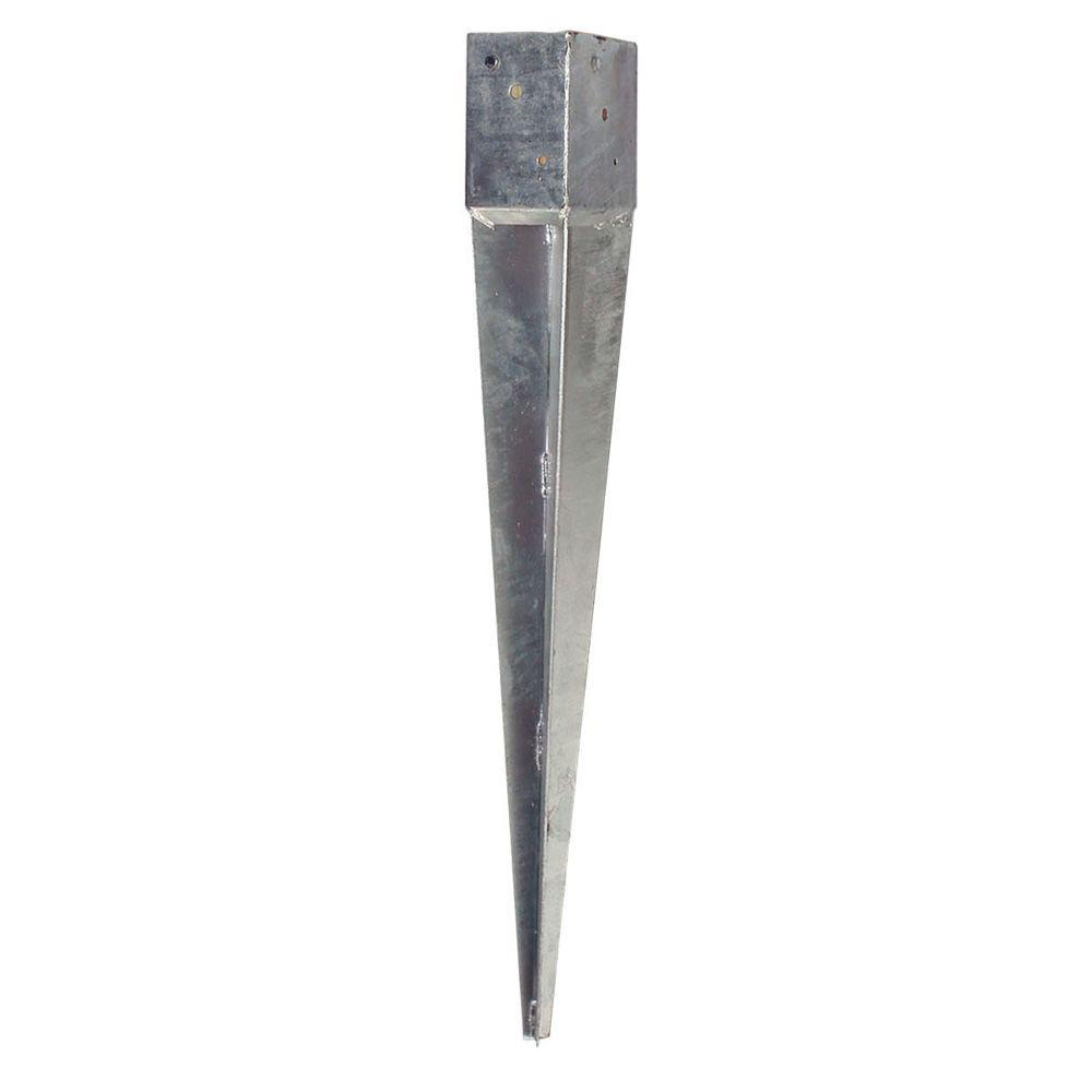 Oz-Post T4-600 4 in. Square Fence Post-30180 - The Home Depot