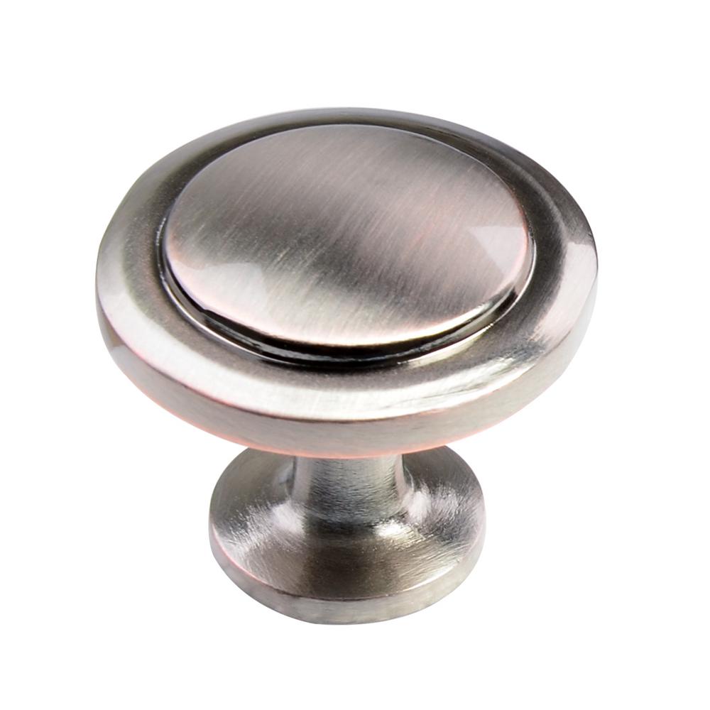 1.19 Diameter 25-Pack Oil Rubbed Bronze Basics Mushroom Cabinet Knob