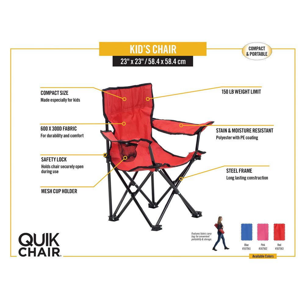 quik shade folding chair