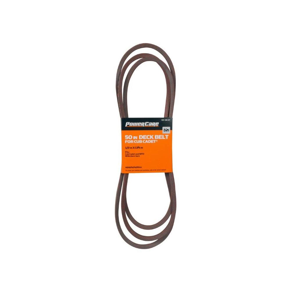 cub cadet 50 inch deck belt replacement