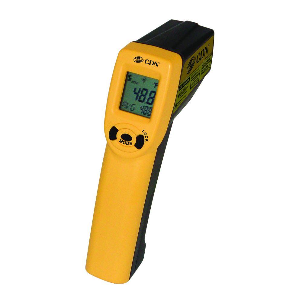 CDN Yellow Digital Infrared Thermometer IN1022 The Home Depot