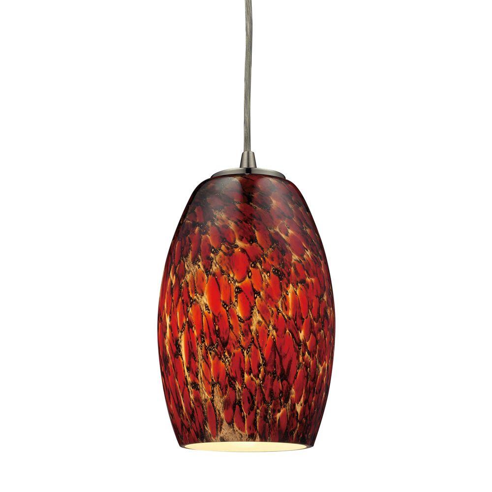 Red Pendant Lights Lighting The Home Depot Maui