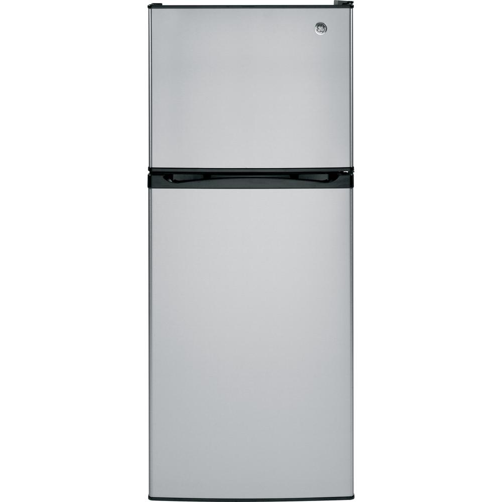 Stainless Steel Ge Top Freezer Refrigerators Gpe12fsksb 64 145 