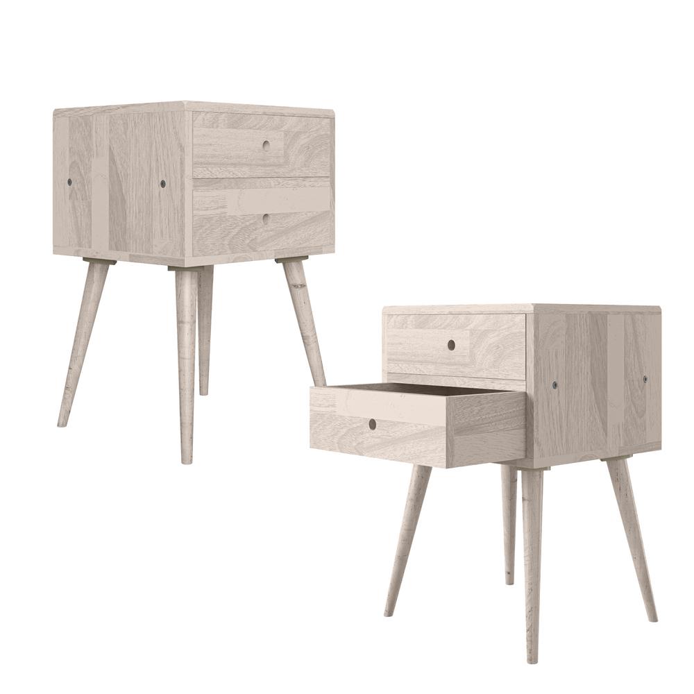 Handy Living Freemont 17 72 In Solid Wood End Tables With Drawers White Wash Set Of 2 A173018 The Home Depot - Solid Wood End Tables With Storage Handy Living Freemont 17 72 In Solid Wood End Tables With Drawers White Wash Set Of 2 A173018 The Home Depot - Solid Wood End Tables With Storage