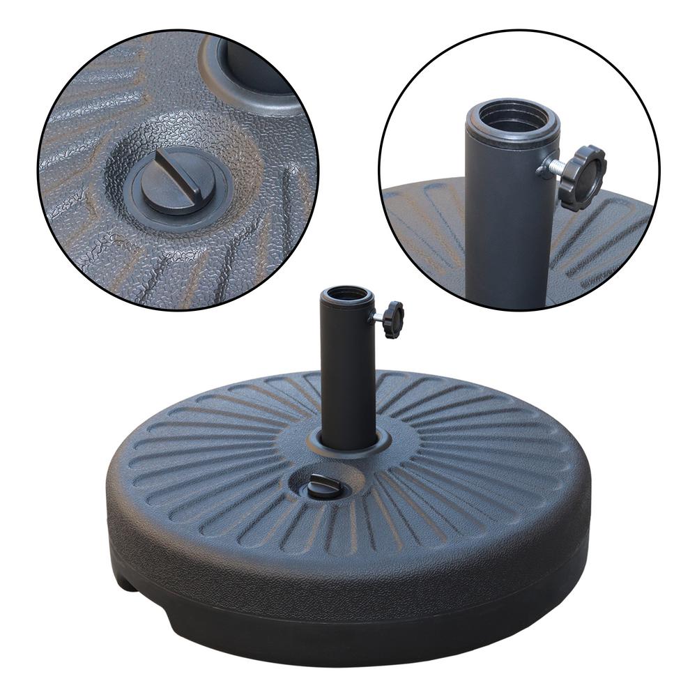 umbrella with weighted base