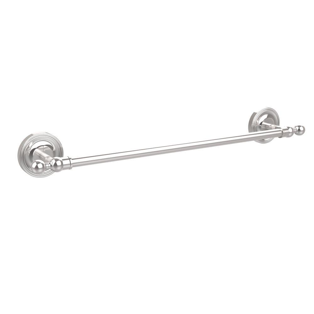 Allied Brass Regal Collection 36 in. Towel Bar in Polished Chrome