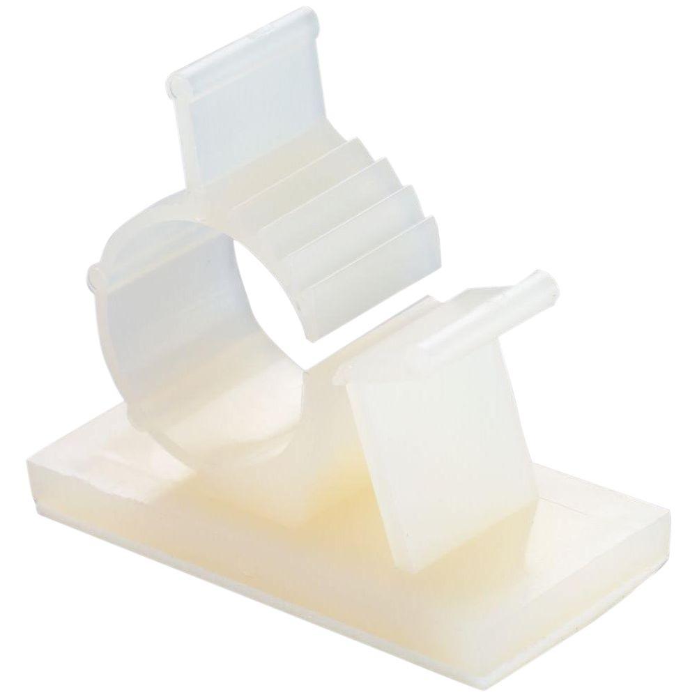 Gardner Bender 1/2 in. Plastic Kwik Clip, White (4Pack)GKK1550 The