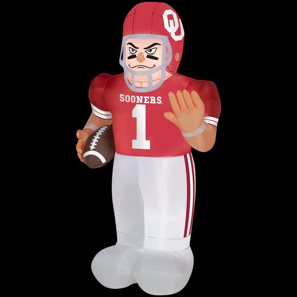Gemmy 83.85 in. Inflatable Oklahoma University Football Player48581