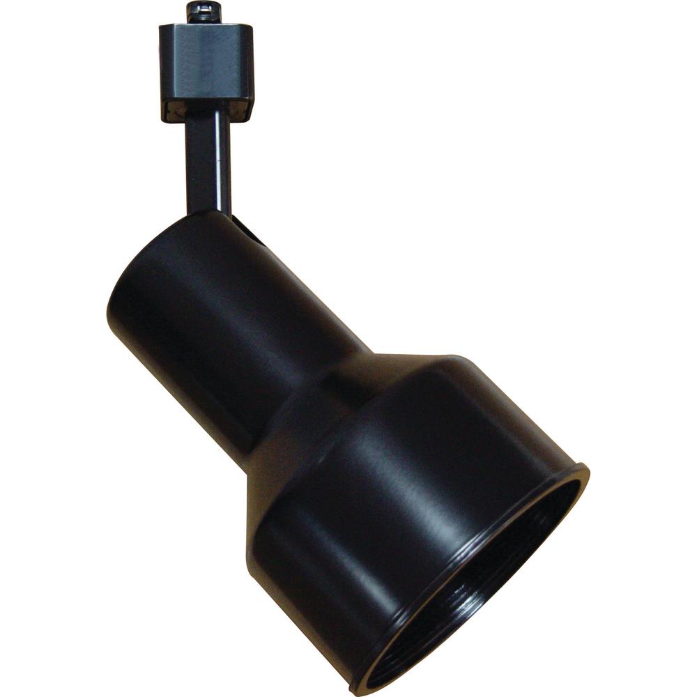 Volume Lighting 1Light Black Adjustable Small Continental/Step