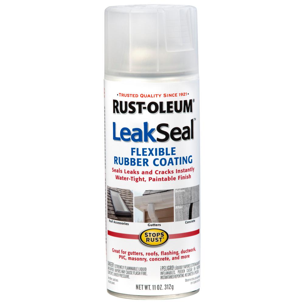 Spray Rubber Seal >> Rust Oleum Stops Rust 11 Oz Leakseal Clear Flexible Rubber Coating Spray Rubber Seal >> Rust Oleum Stops Rust 11 Oz Leakseal Clear Flexible Rubber Coating