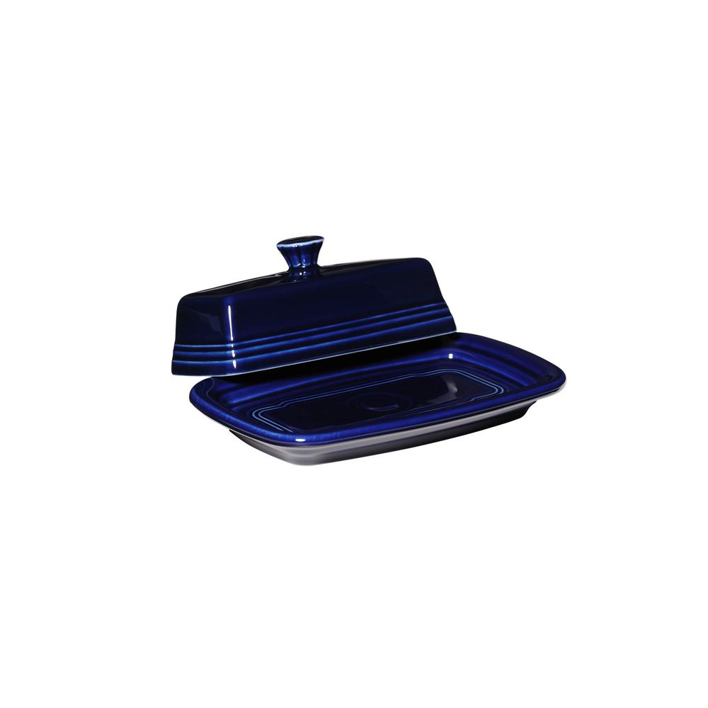 Fiesta 2-Piece Cobalt Blue XL Covered Butter