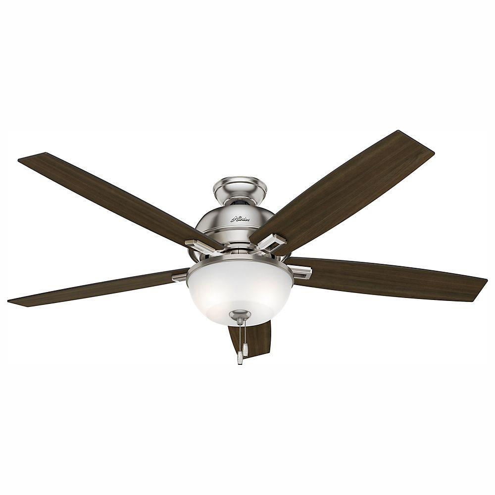 Hunter Donegan 60-in 5-Blade LED Indoor Ceiling Fan with Light Kit