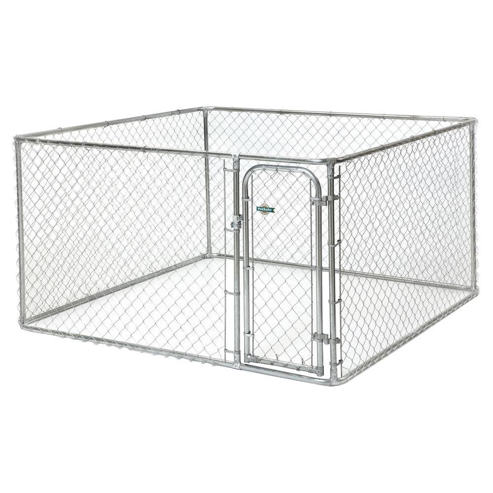 chain link dog kennel