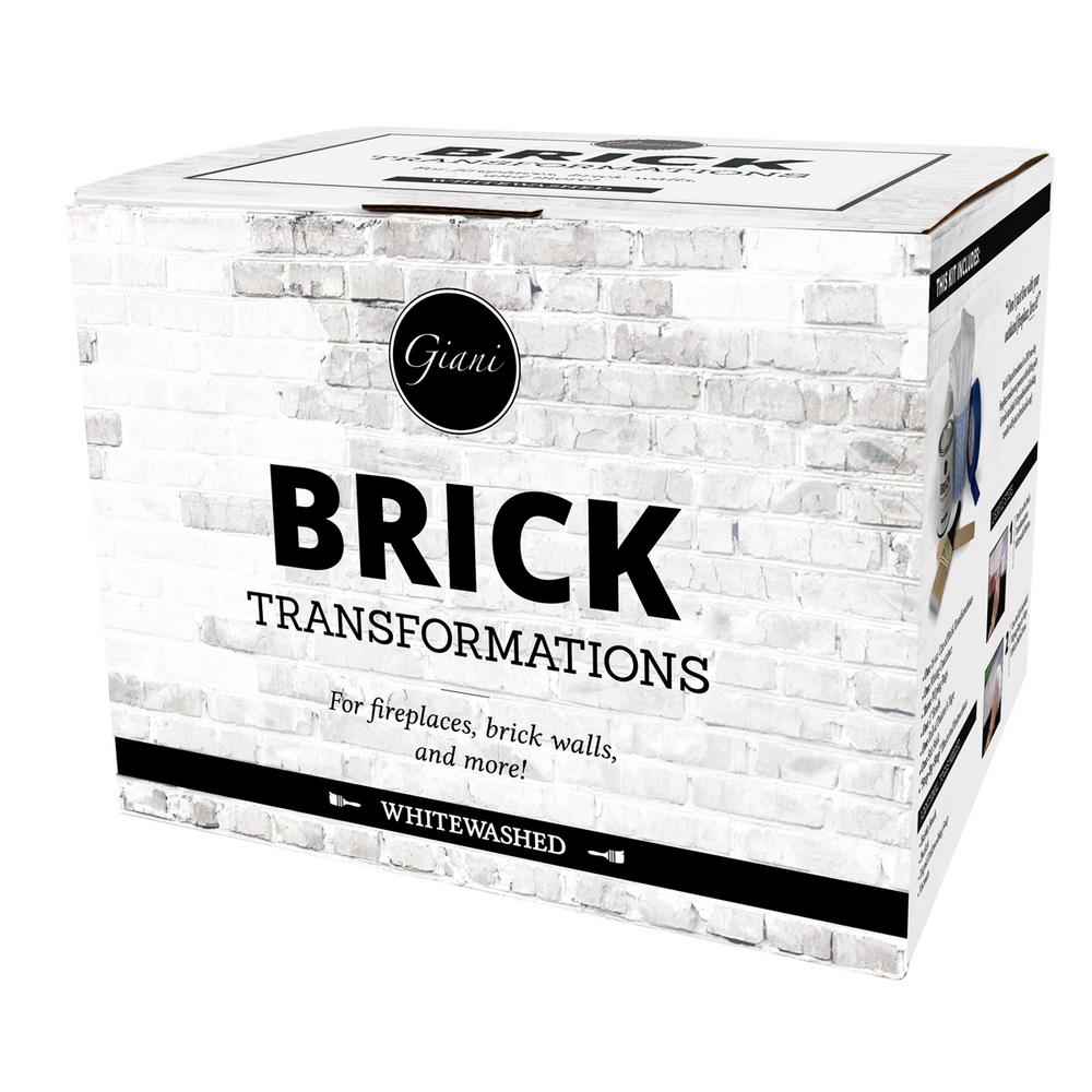 Giani Brick Transformations Kit Whitewashed Fg Bt Ww Kit The