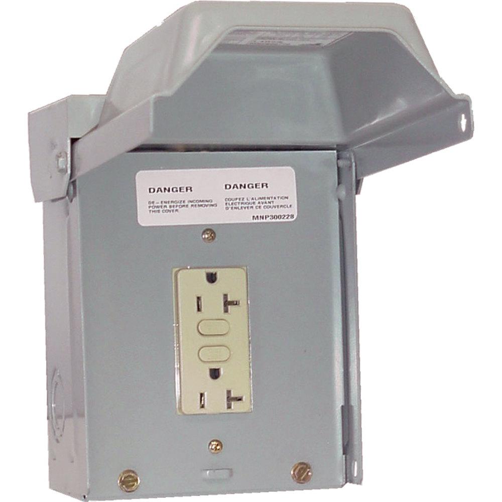 Midwest Electric Products Unmetered Surface Power Outlets 20 Amp