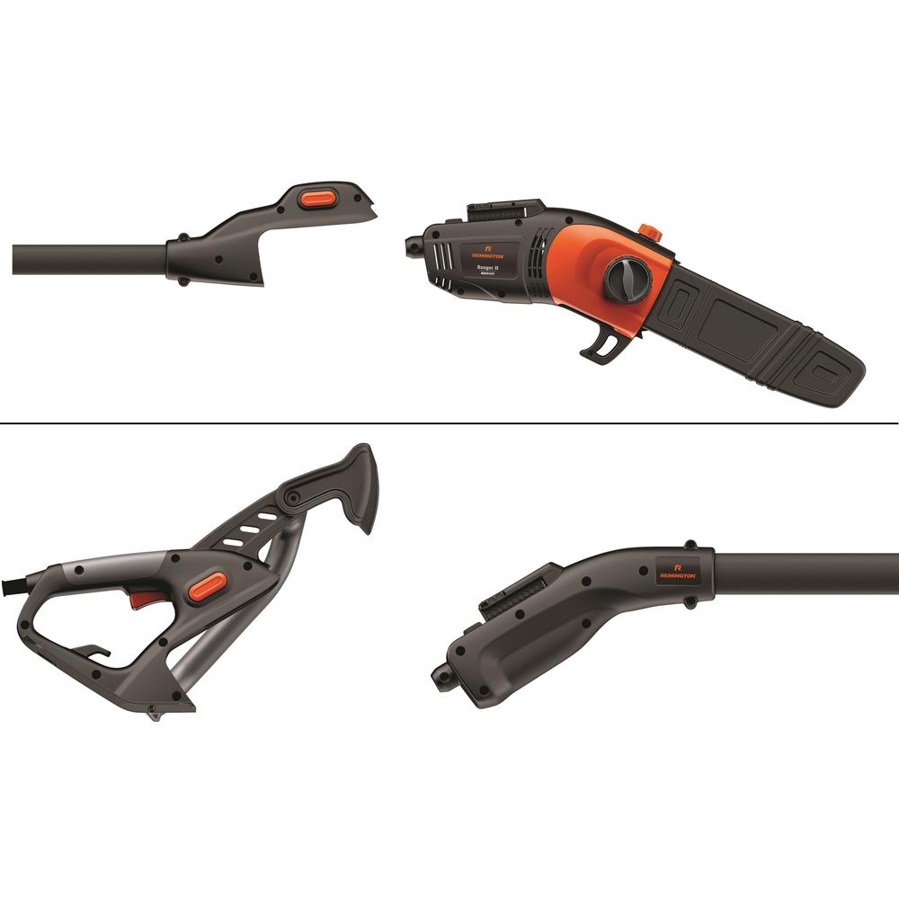 Remington Corded Pole Saw chainsaw II 2in1 10 In. 8 Amp Electric