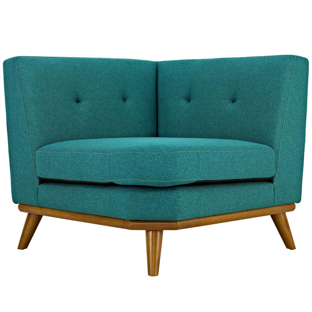MODWAY Engage Teal Corner SofaEEI1796TEA The Home Depot