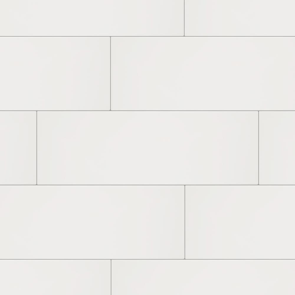 Daltile Re Bright White 8 In X 24 Ceramic Wall Tile 399 Sq Ft Pallet Re15824hdpl1p2 The Home Depot - White Bathroom Tiles Daltile Re Bright White 8 In X 24 Ceramic Wall Tile 399 Sq Ft Pallet Re15824hdpl1p2 The Home Depot - White Bathroom Tiles