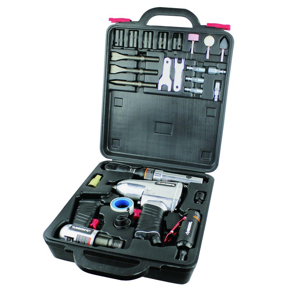 Husky 4-Tool Air Tool Kit by Husky
