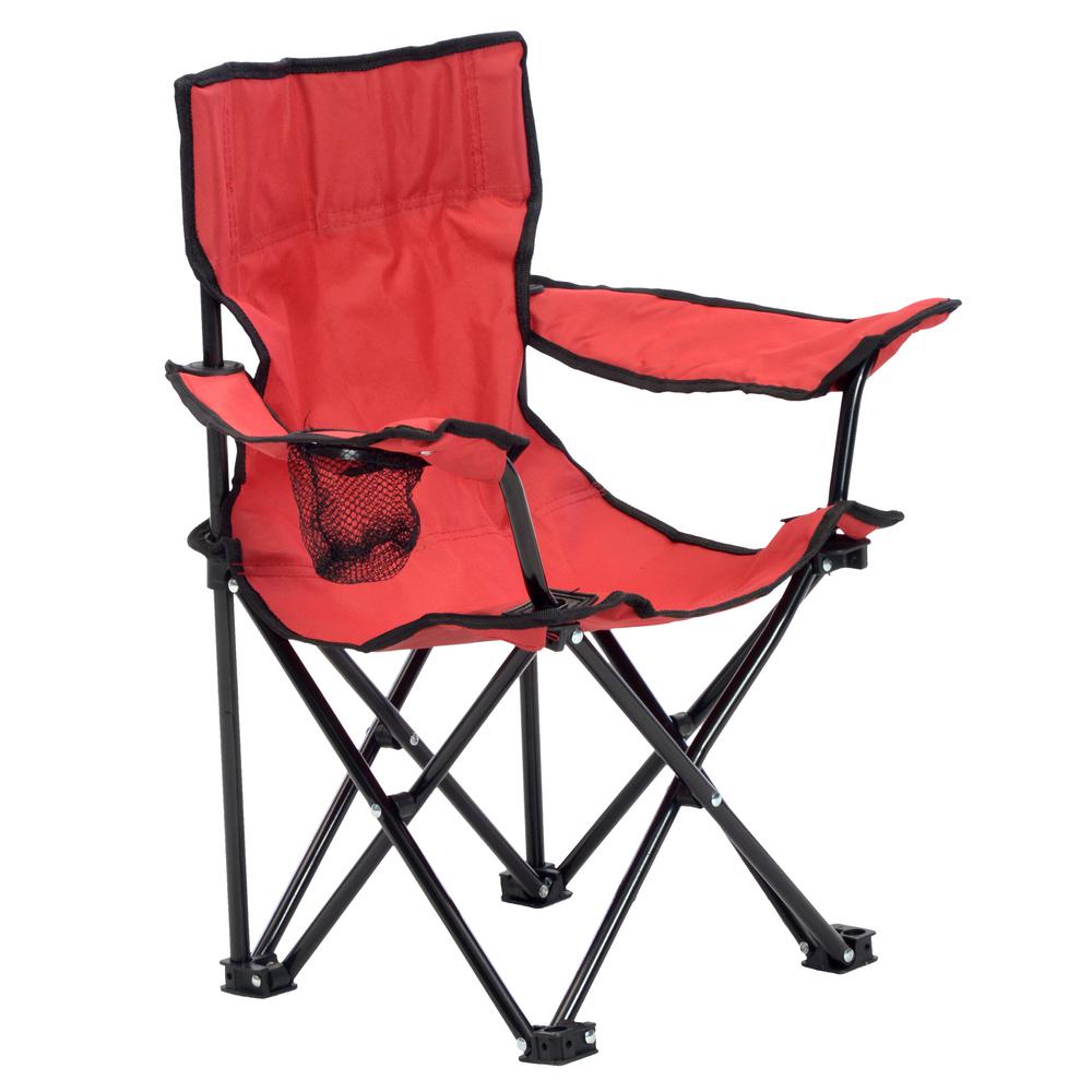 Quik Shade Kid S Red Folding Chair 167563ds The Home Depot