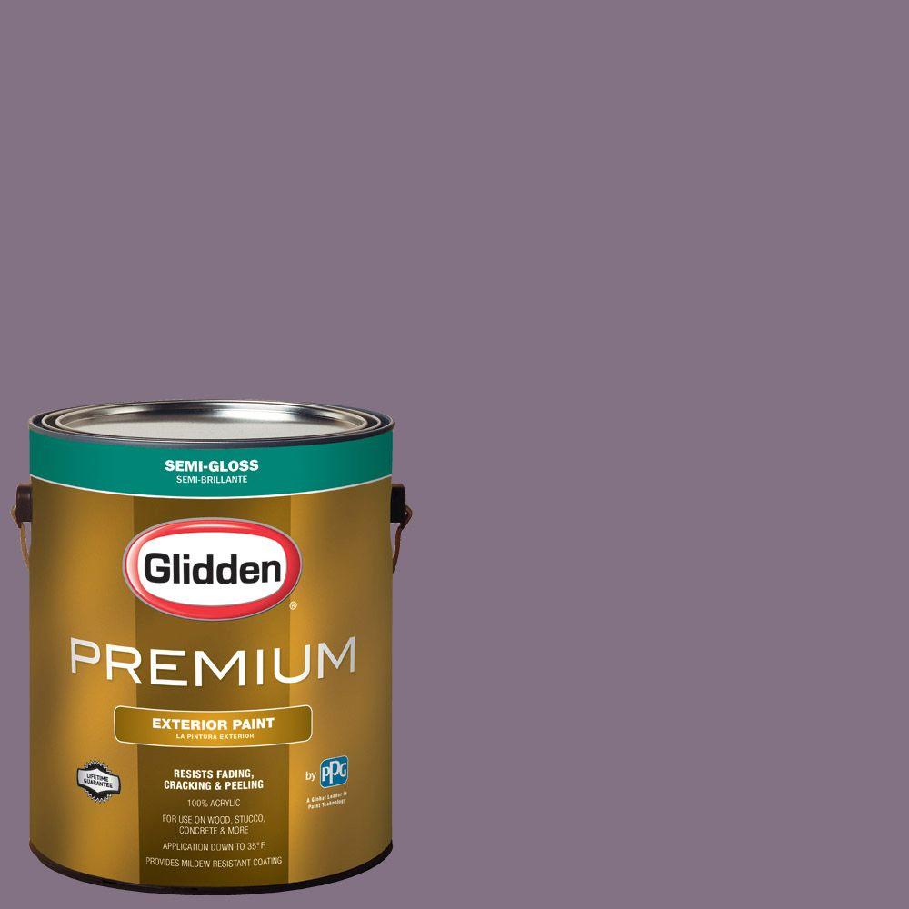 Glidden Premium 1gal. HDGV64 Frosted Mulberry SemiGloss Glidden Premium 1gal. HDGV64 Frosted Mulberry SemiGloss