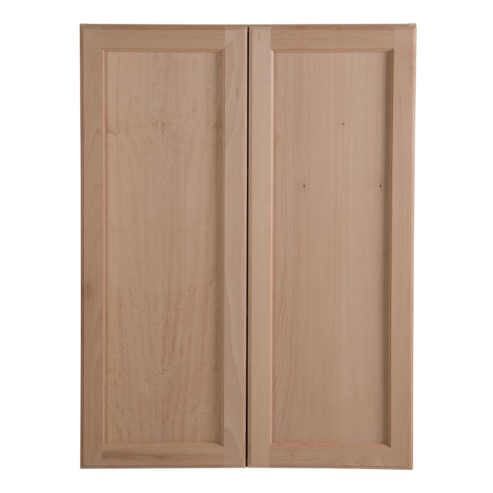 Easthaven Assembled 27x36x12 in. Frameless Wall Cabinet in ...