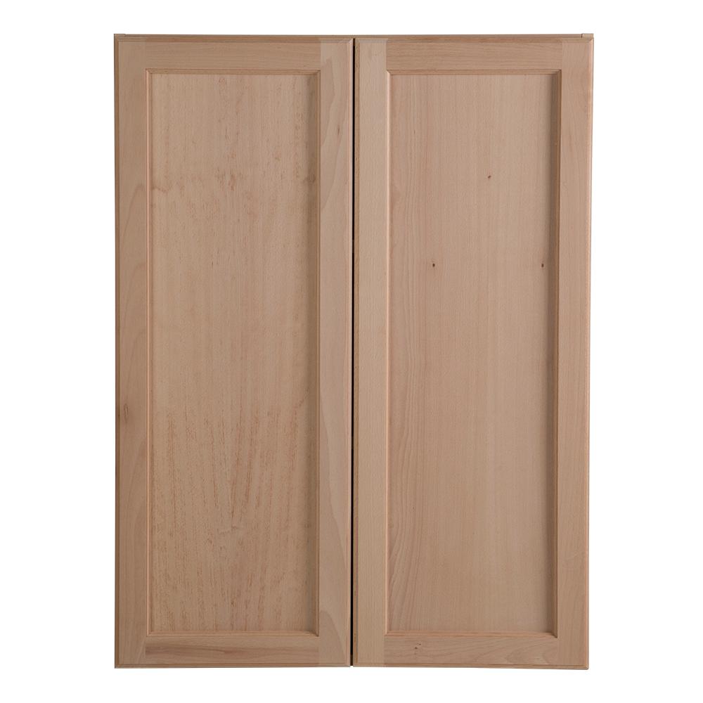 Easthaven Shaker Assembled 27x36x12 in. Frameless Wall Cabinet in ...