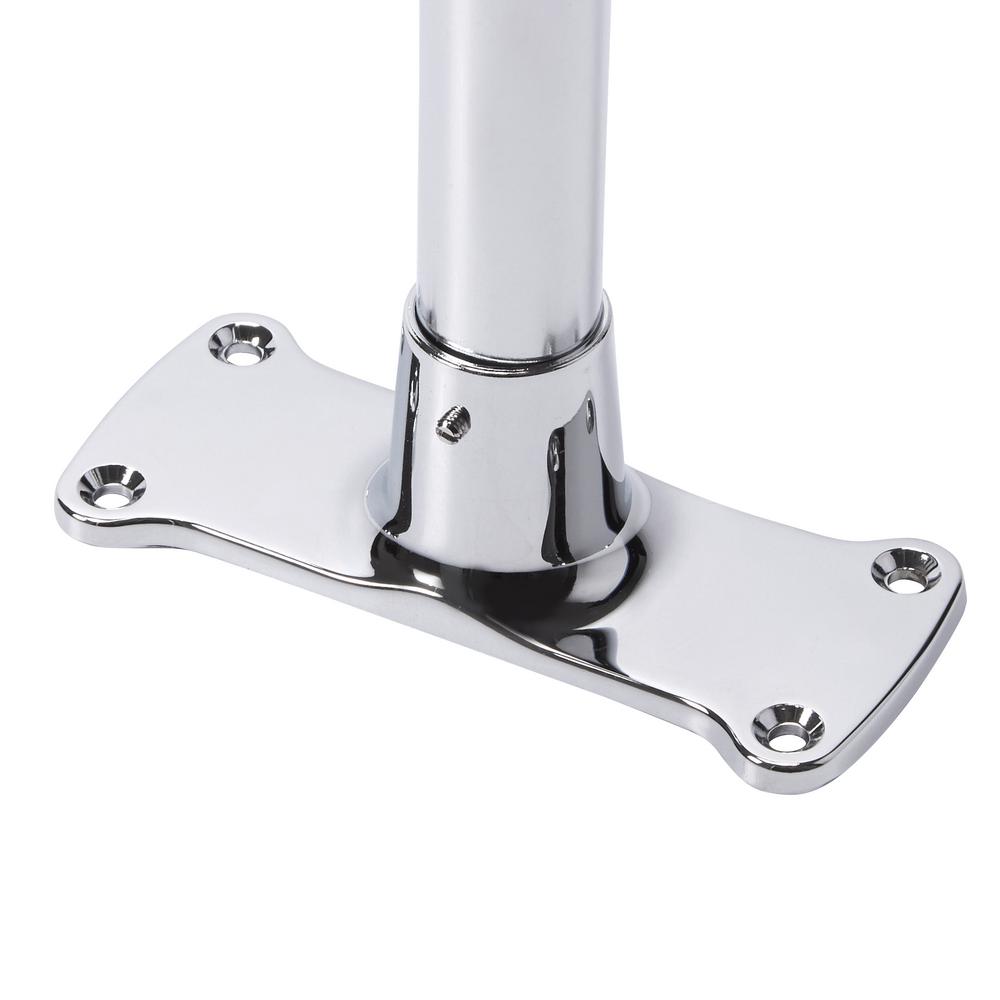 Barclay Products 60 In Corner Shower Curtain Rod In Polished