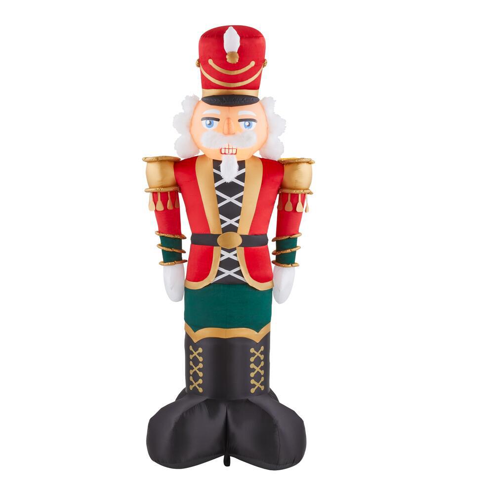 Home Accents Holiday 8 Ft. Inflatable Giant-sized Nutcracker