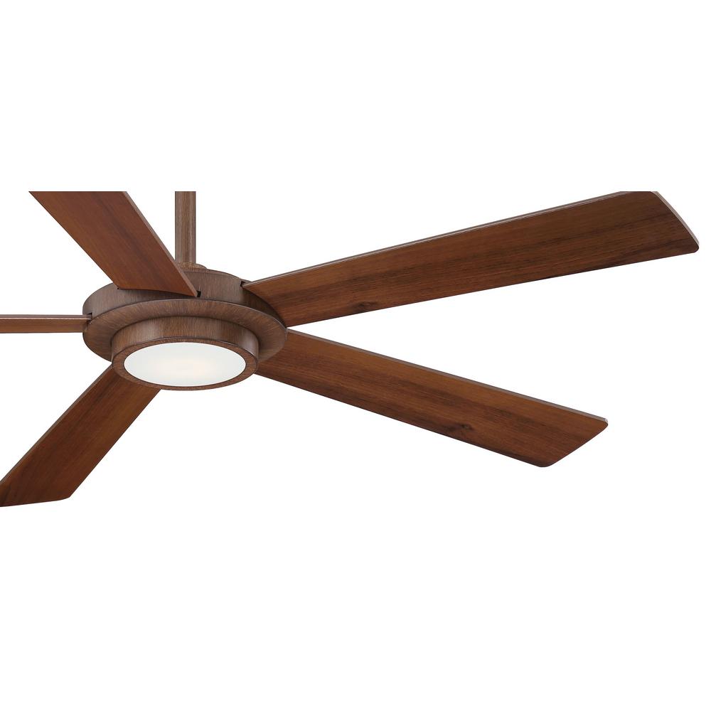 Minka Aire Sabot 52 In Integrated Led Indoor Distressed Koa Minka Aire Sabot 52 In Integrated Led
