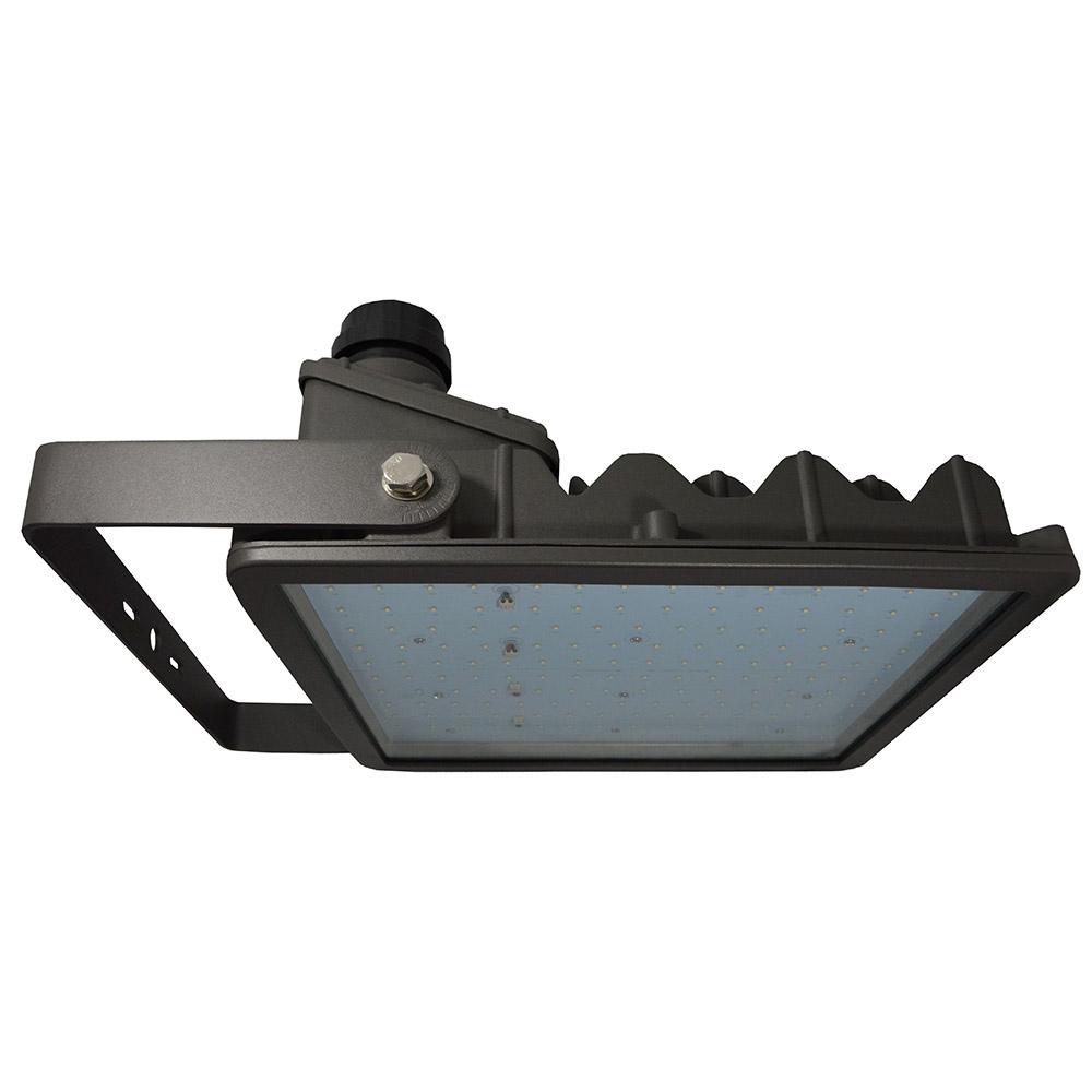 Radiance 262Watt Bronze Integrated LED Outdoor Flood Light Yoke Mount