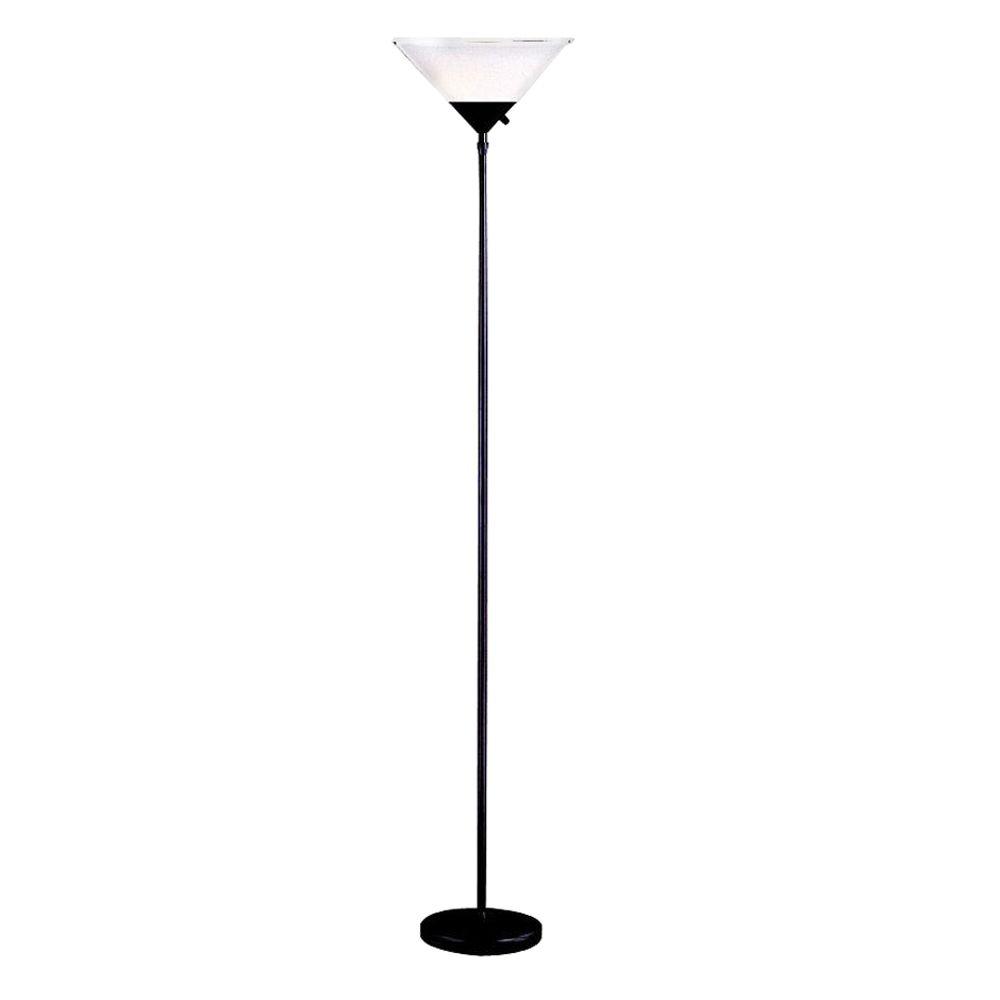 Adesso Pisces 73 In Black Floor Lamp 7501 01 The Home Depot Adesso Pisces 73 In Black Floor Lamp