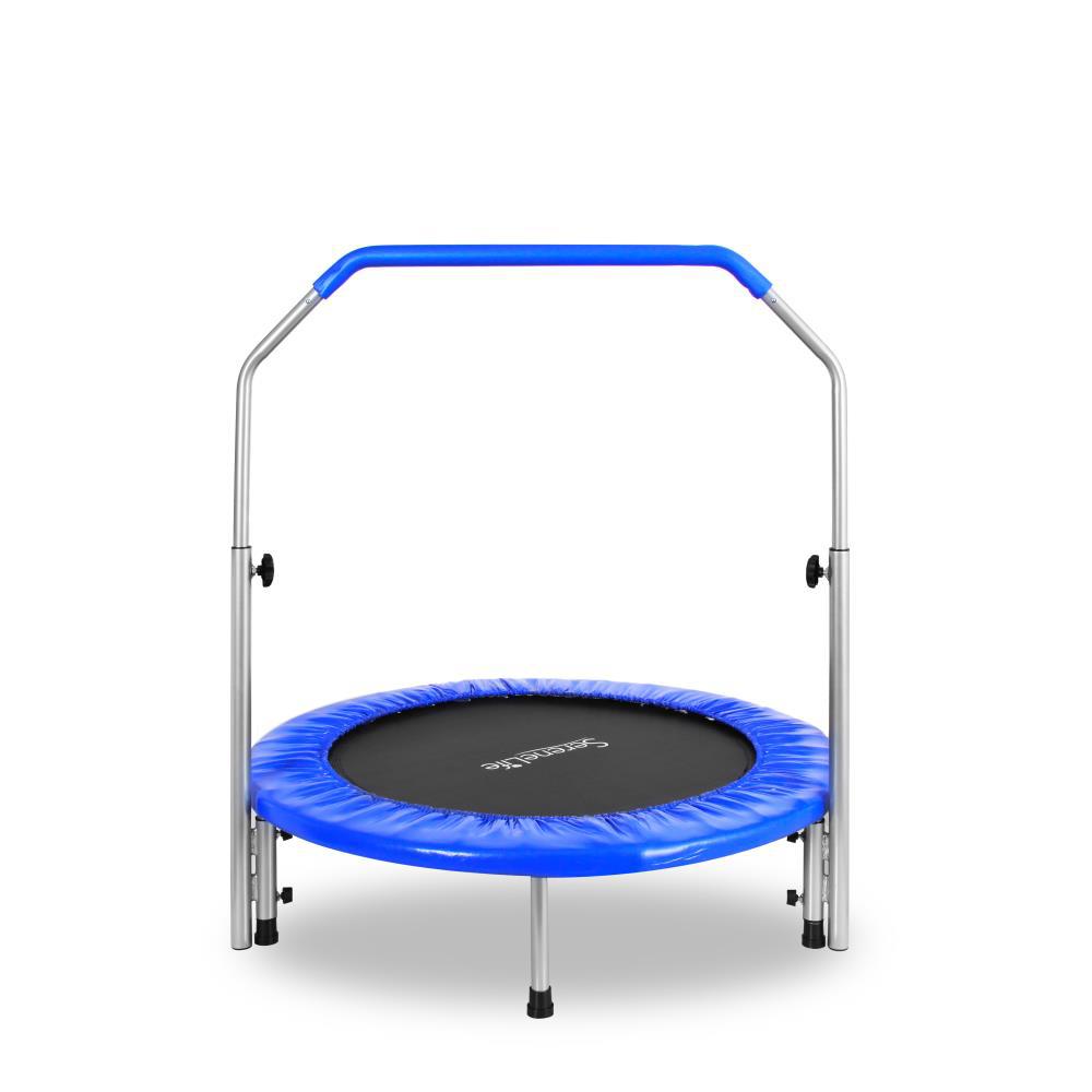 Serenelife Adult Size Sports Jumping Fitness Trampoline Slspt409 The Home Depot