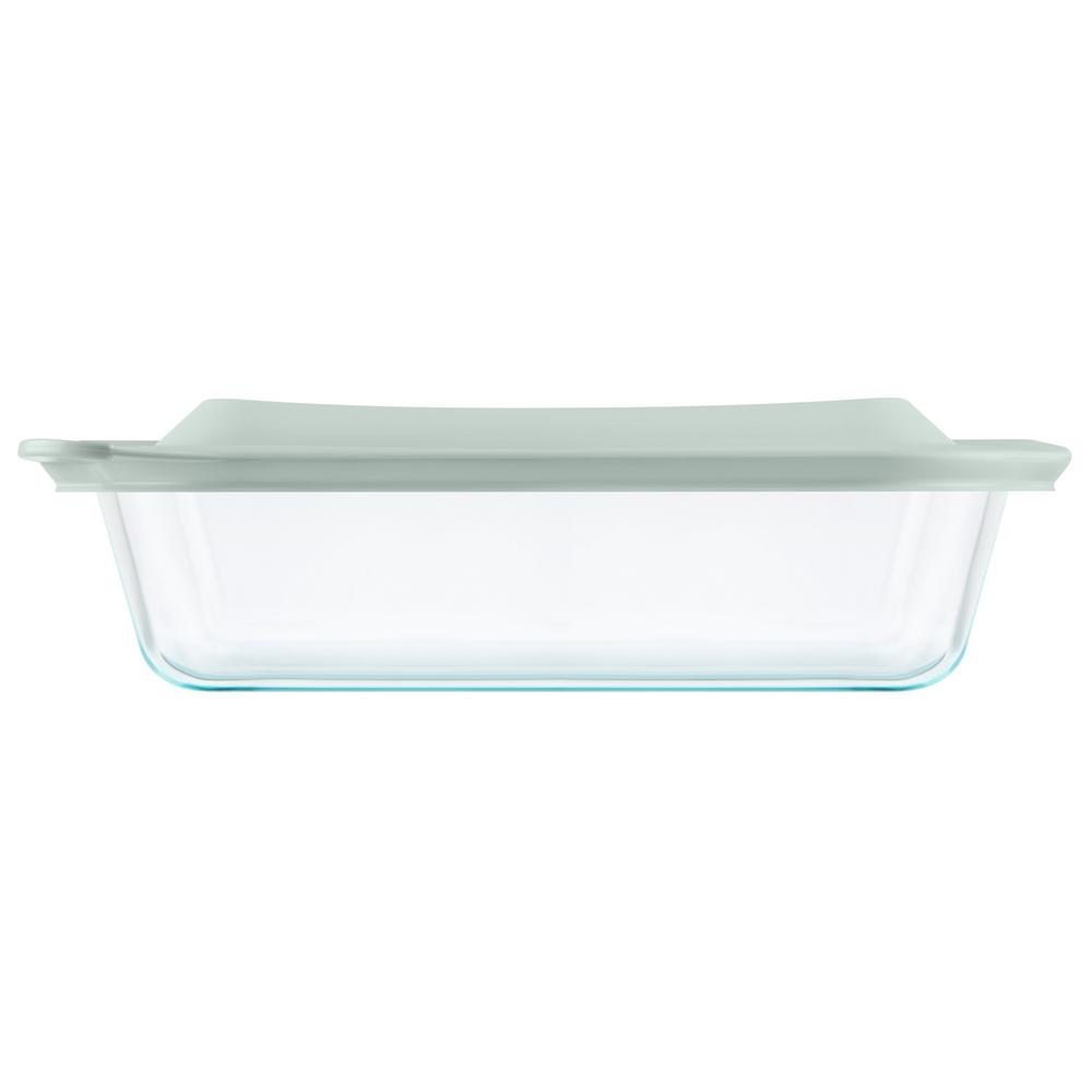 Pyrex Deep Dish 7 in. x 11 in. Glass Baker 1134584 The Home Depot